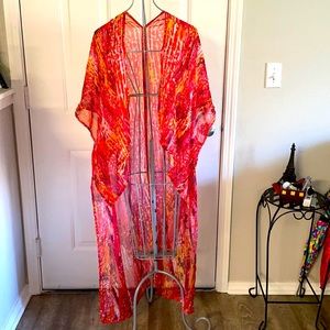 Hi-Low colorful cover up